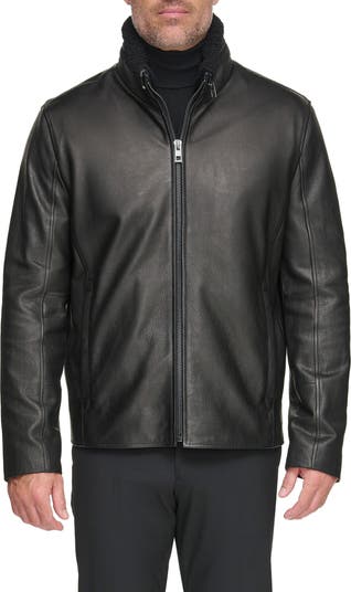 Andrew marc 2024 felicity leather jacket