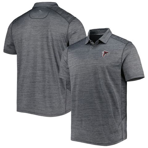 Men's Tommy Bahama Gray Philadelphia Eagles Palm Coast Delray Frond Allover  IslandZone Polo