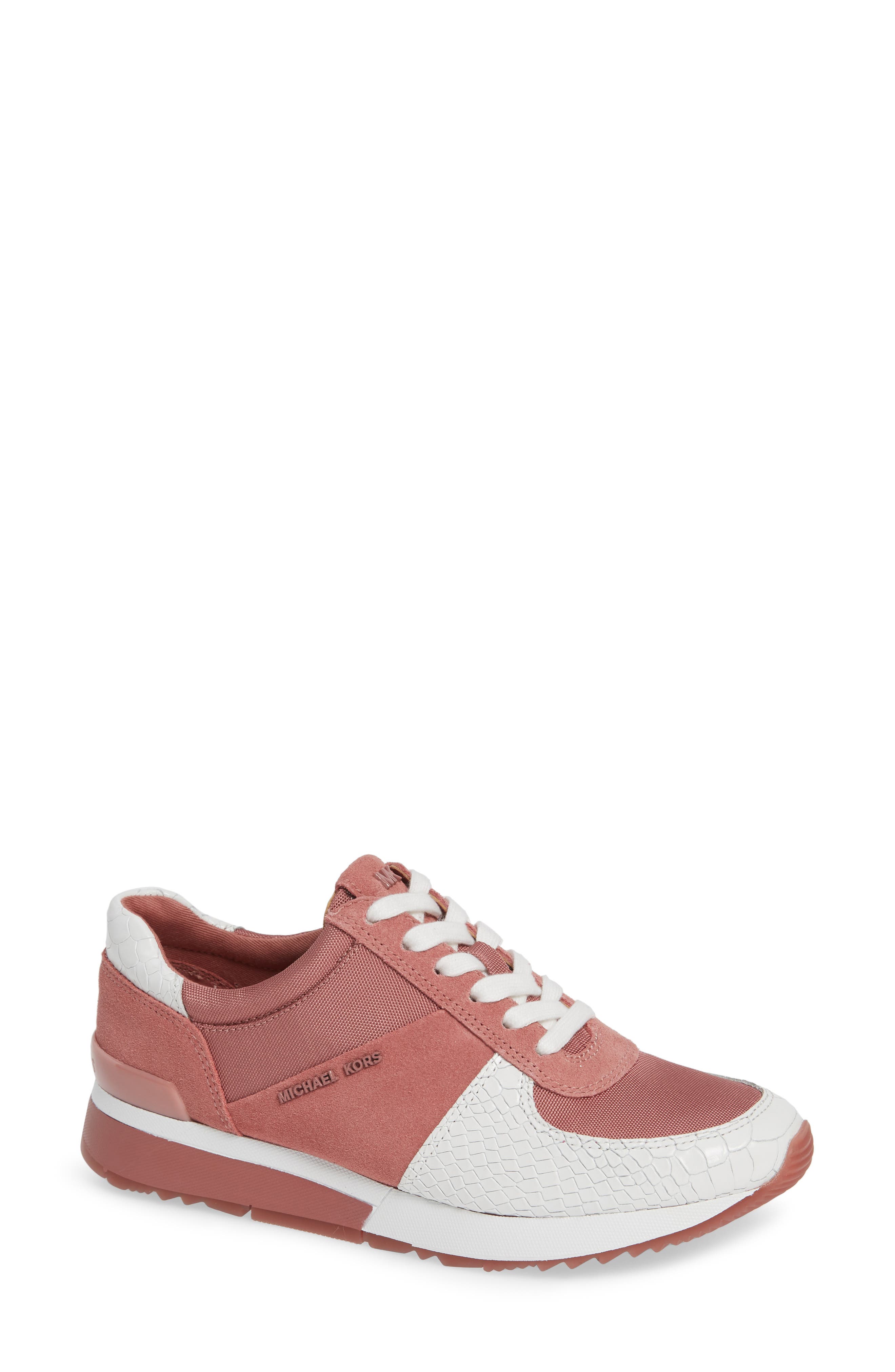 Michael Michael Kors Allie Trainer Sneaker, Pink