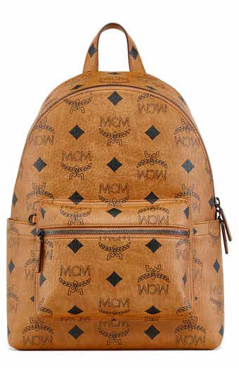 Micro Checked Canvas Backpack in Multicoloured - Burberry