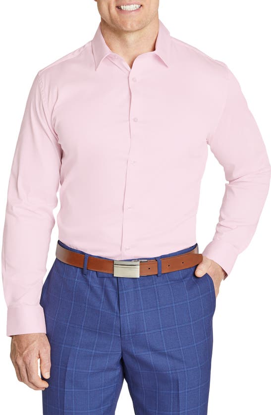 Johnny Bigg Bahamas Stretch Cotton Button-up Shirt In Pink