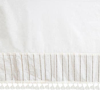 Tassel sales crib skirt