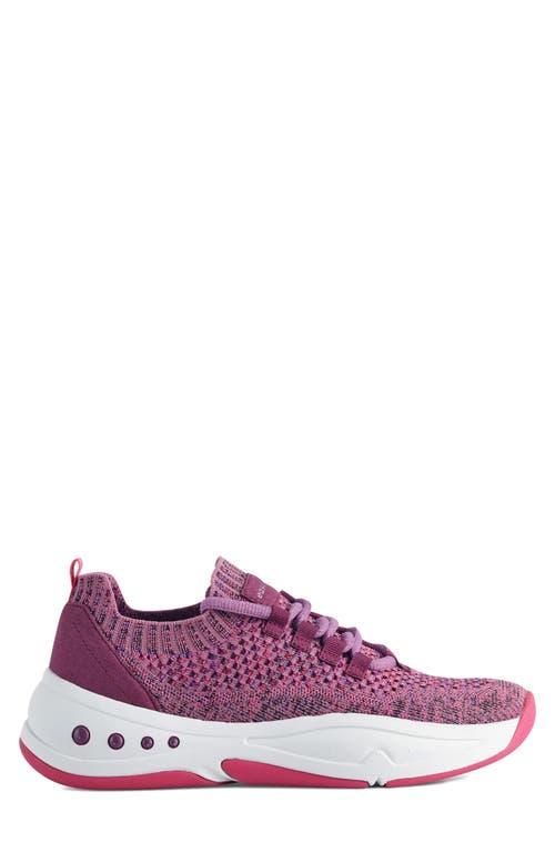 Shop Easy Spirit Power Lace-up Sneaker In Medium Purple/white