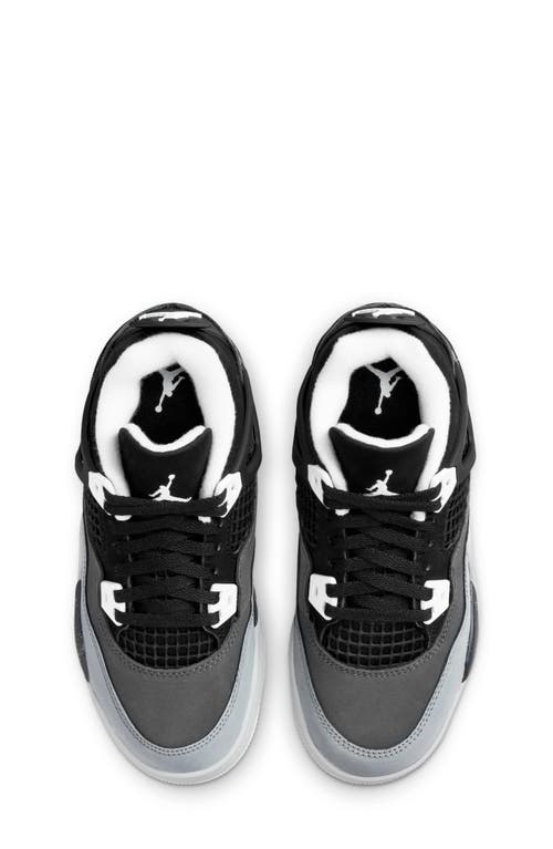 Shop Jordan Air 4 Retro Basketball Sneaker In Black/white/anthracite