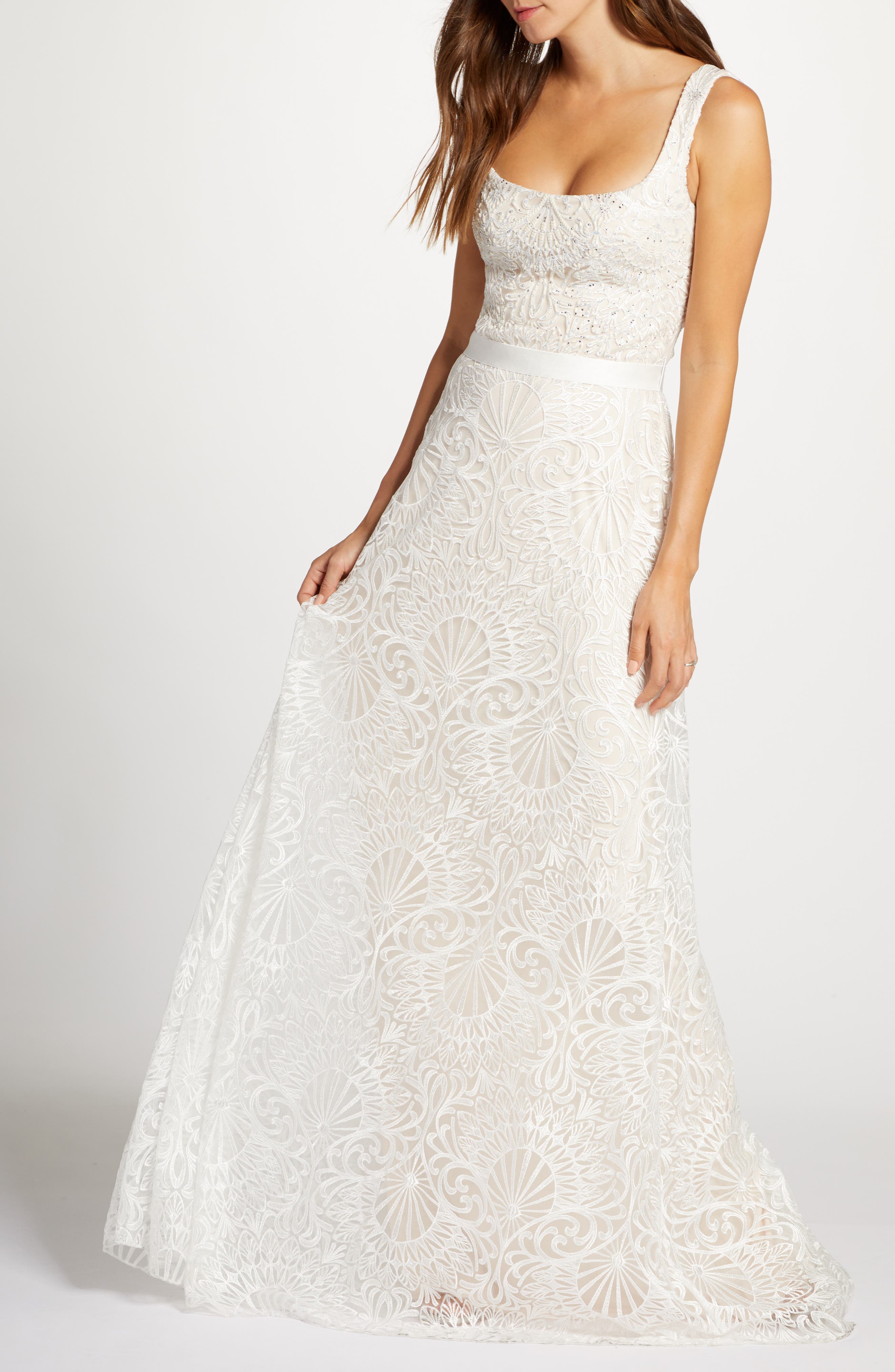 tadashi shoji wedding dress nordstrom