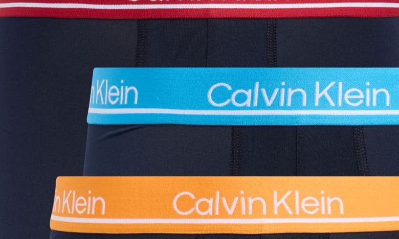 Shop Calvin Klein 3-pack Boxer Briefs In Shoreline