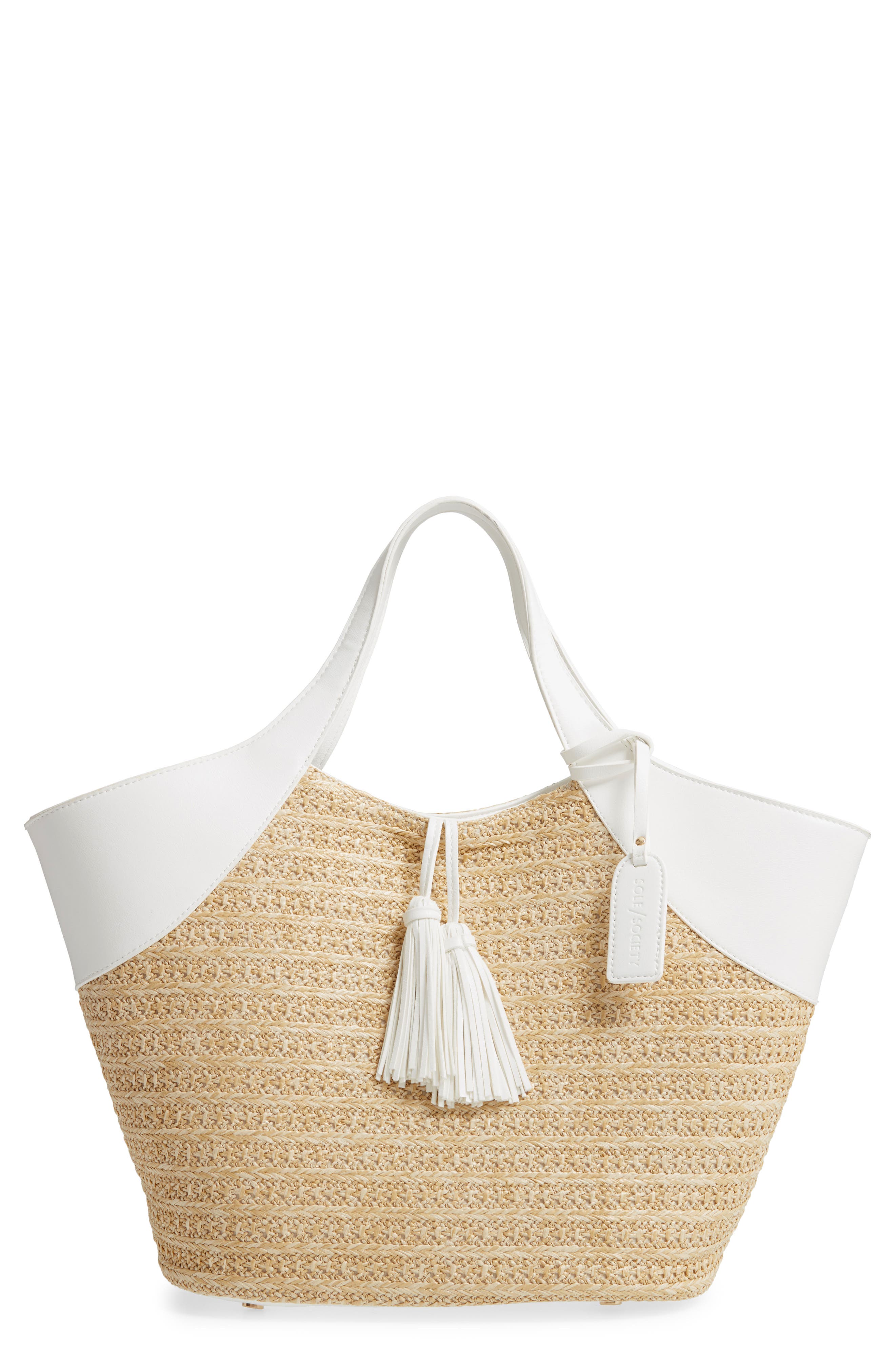 Sole society ebba straw tote new arrivals