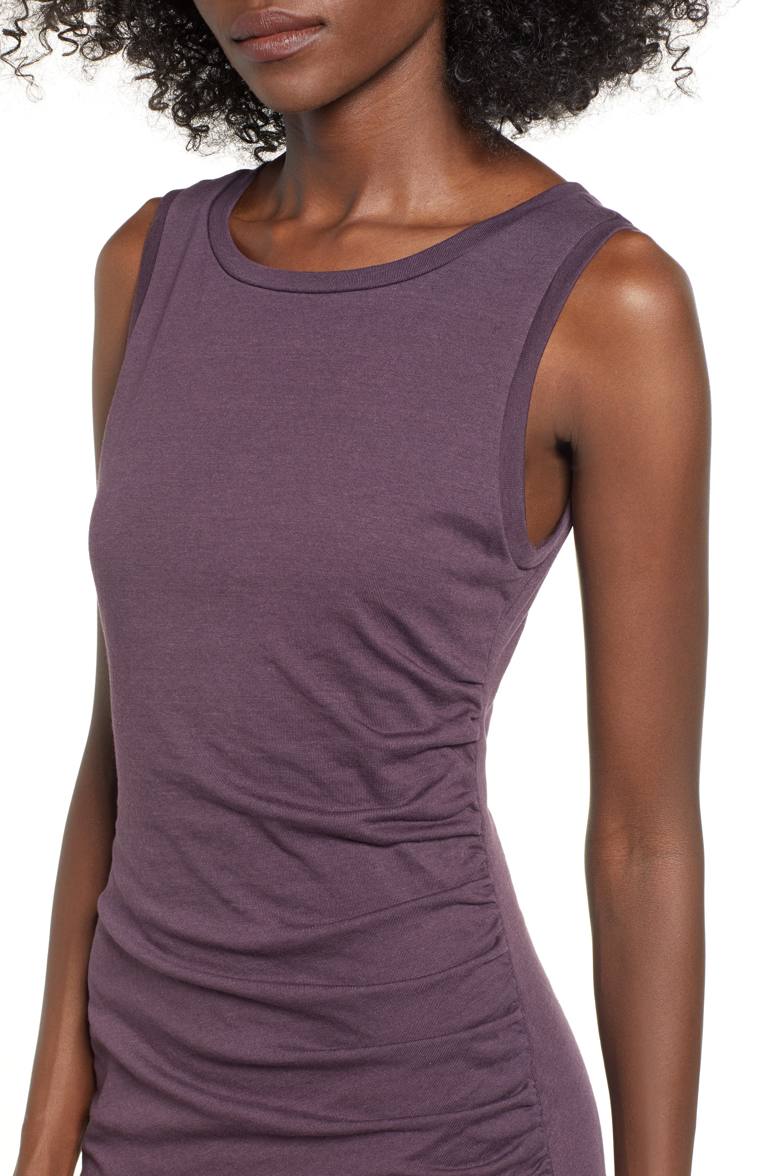 LEITH,
                            Ruched Body-Con Tank Dress,
                            Alternate thumbnail 54, color,
                            503