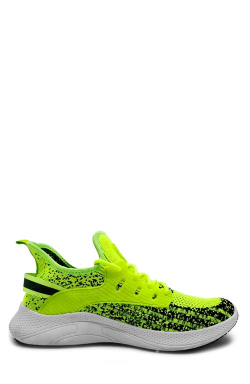 Akademiks Flight Sneaker In Neon