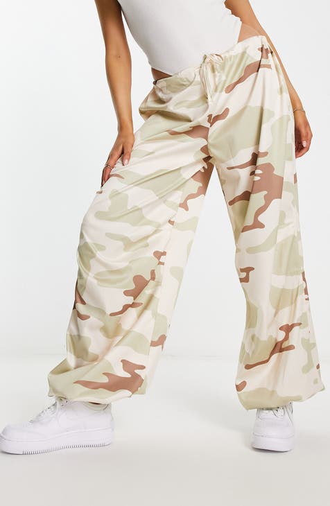 Women's Quinn Cargo Pants Plus Size Wide Leg Linen Pants