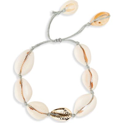 Stella + Ruby Cowrie Cord Bracelet