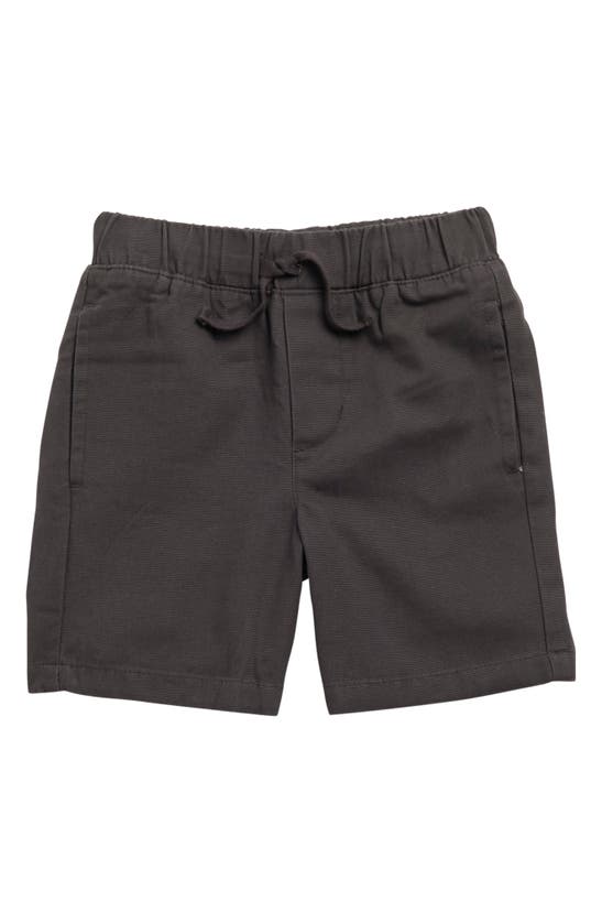 Harper Canyon Kids' Woven Pull-on Shorts In Black Raven