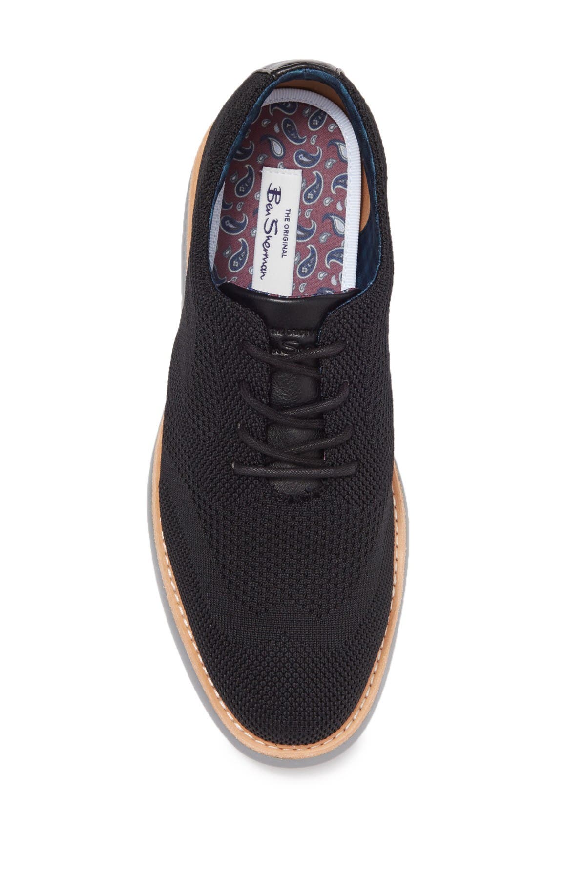 ben sherman omega casual wingtip sneaker
