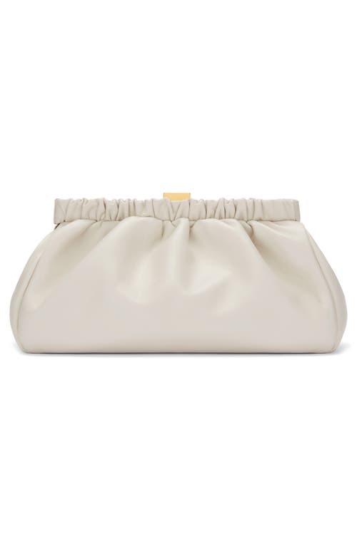 Shop Demellier Miami Clutch In Off White