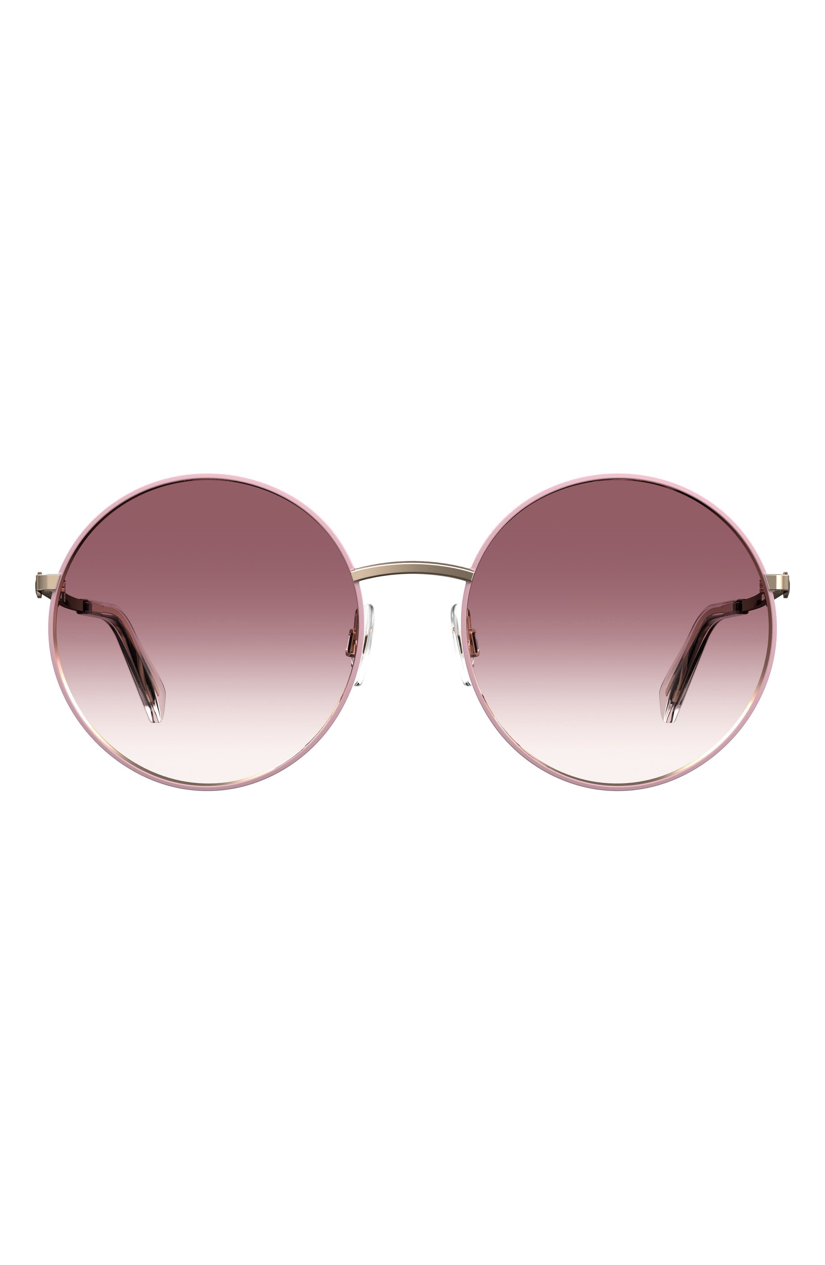 love moschino round sunglasses