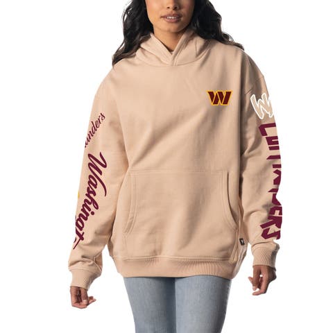 Unisex The Wild Collective Cream Washington Commanders Heavy Block ...