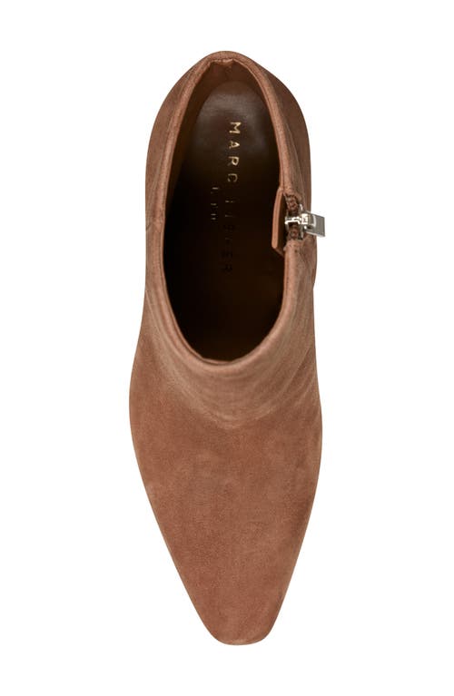 Marc Fisher Ltd Yanara Pointed Toe Bootie In Light Natural