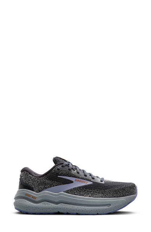 Shop Brooks Ghost Max 2 Running Shoe In Ebony/sweet Lavender/alloy