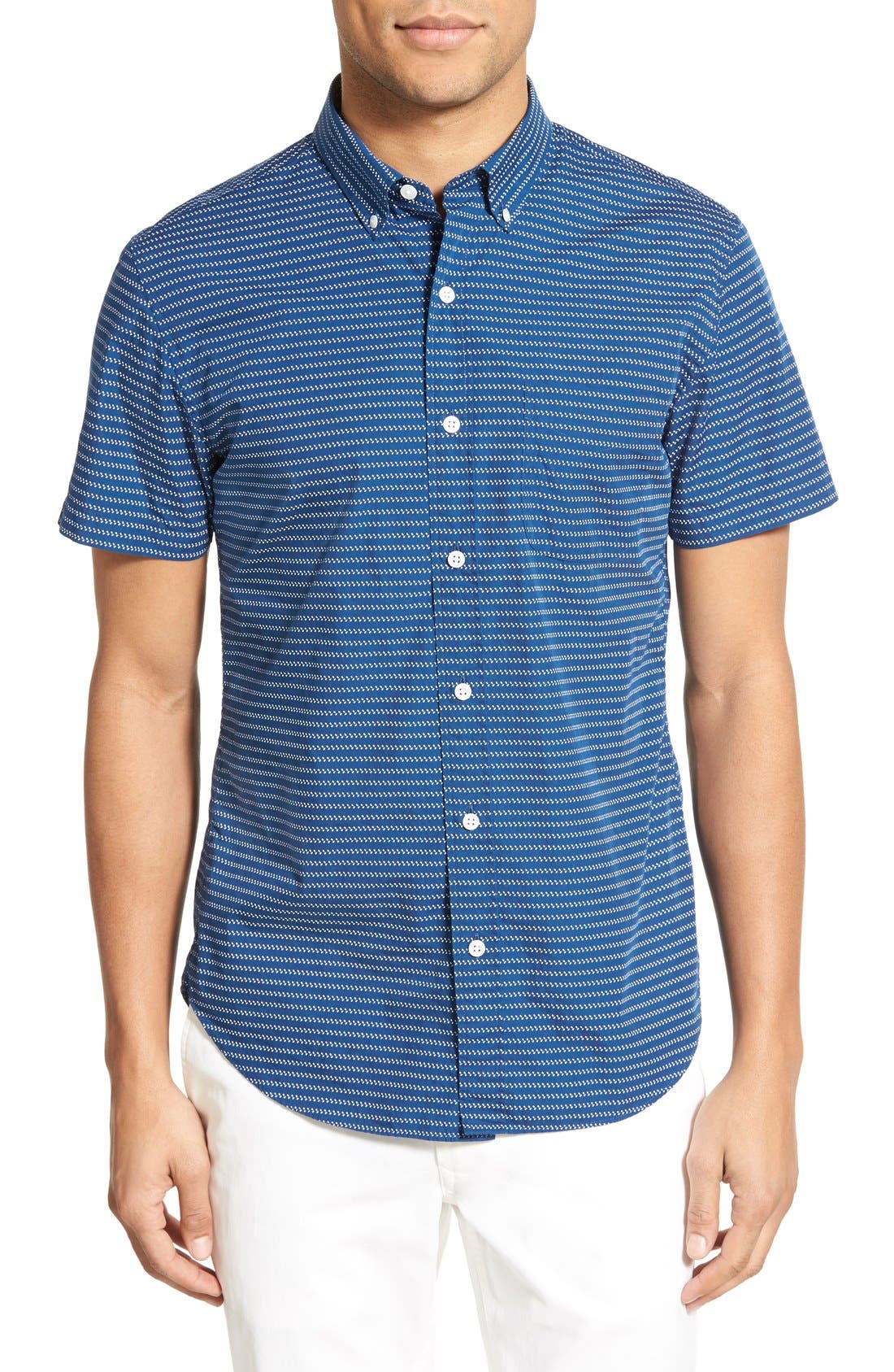 Bonobos Slim Fit Short Sleeve Sport Shirt Nordstrom