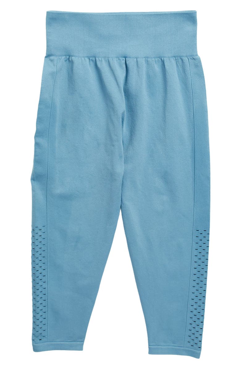 Z BY ZELLA GIRL High Waist Seamless Perforated Legging, Main, color, BLUE VEIL