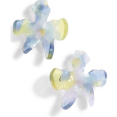Lele Sadoughi Lily Button Earrings