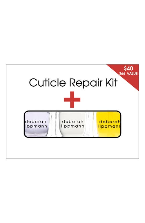 Deborah Lippmann Cuticle Repair Kit (nordstrom Exclusive) $66 Value In No Color