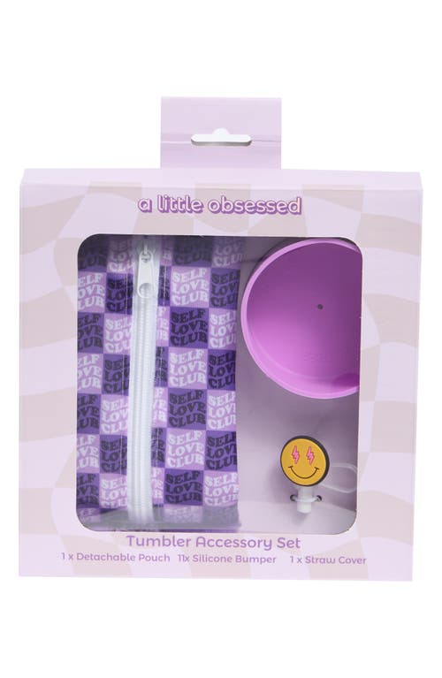 Orly A Little Obsessed Tumbler Accessory Set In Purple