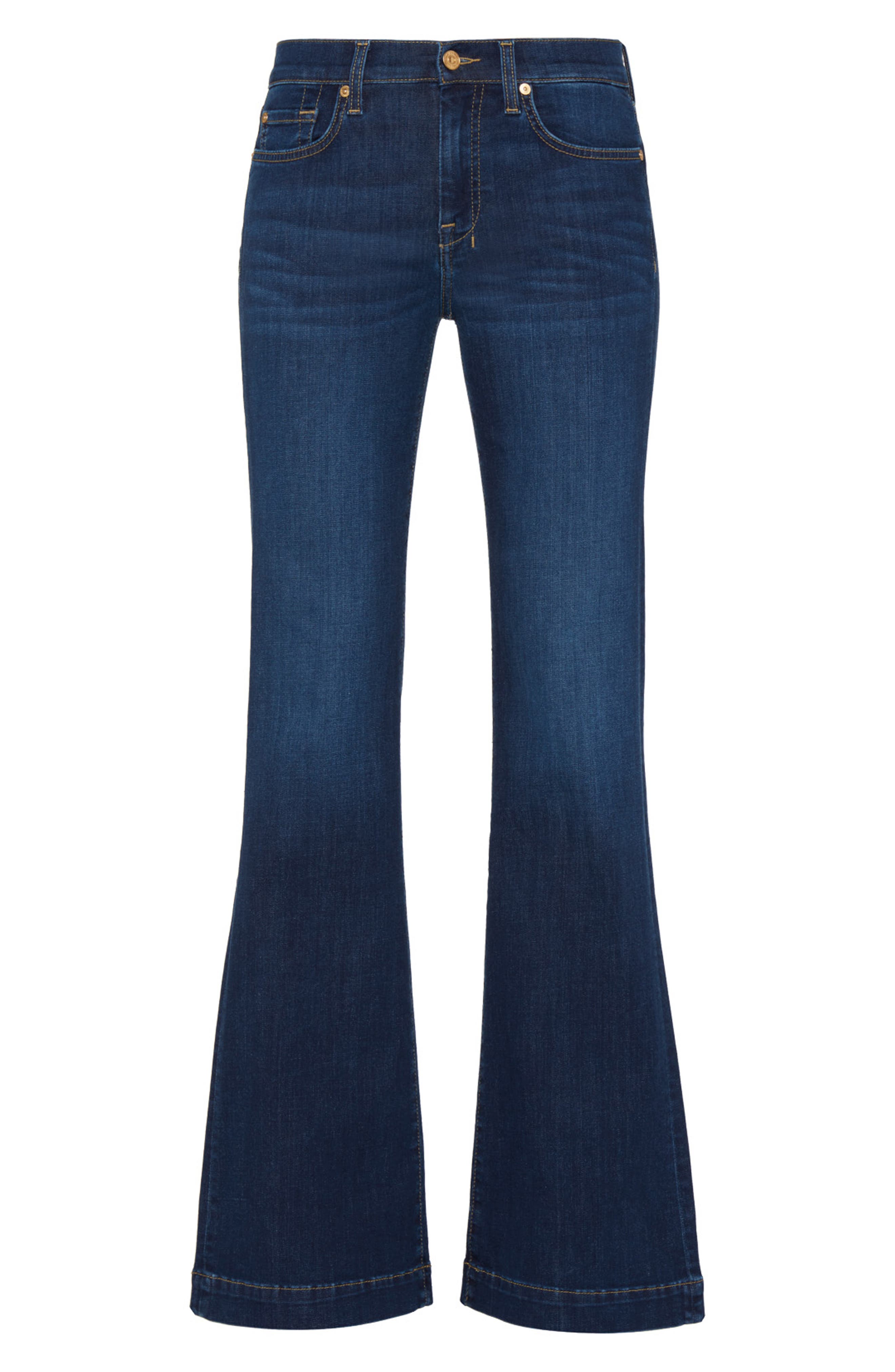 Damen Kleidung 7 For All Mankind Damen Jeans 7 For All Mankind Damen Straight-Cut Jeans  7 For All Mankind Damen Straight-Cut Jeans  7 For All Mankind Damen schwarz T 42 Straight-Cut Jeans 7 FOR ALL MANKIND W32 