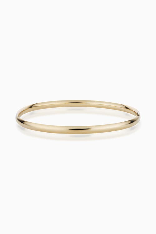 Shop Oradina 14k Yellow Gold The One Bangle