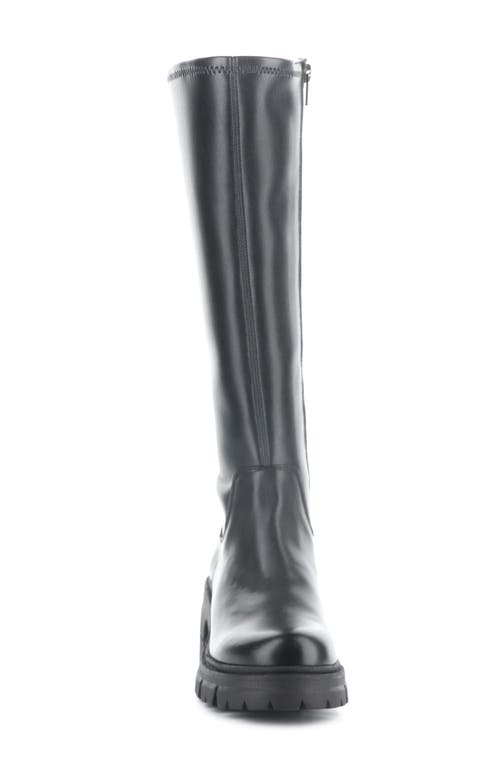 Shop Bos. & Co. Brenna Waterproof Platform Knee High Boot In Black