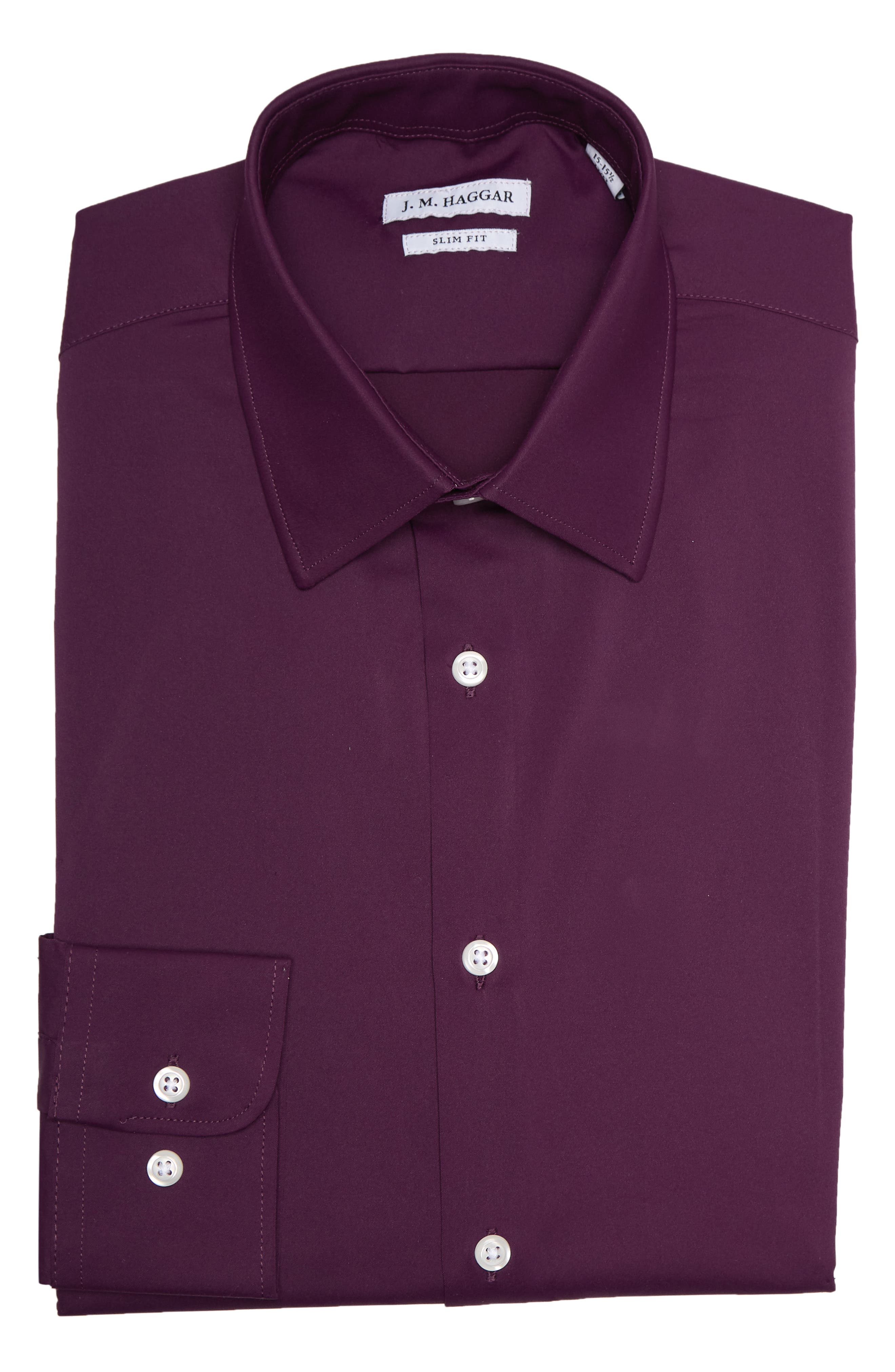 HAGGAR Slim Fit Dress Shirt | Nordstromrack