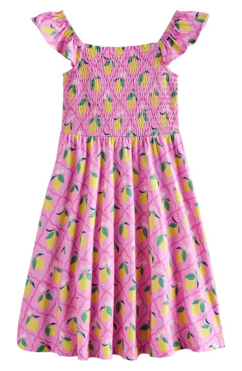 Mini Boden Mixed Print Dress (*Play*), Size 5/6