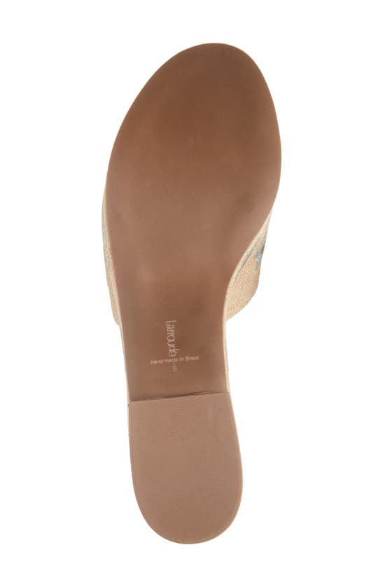 Shop Larroude Larroudé Miso Platform Sandal In Beige