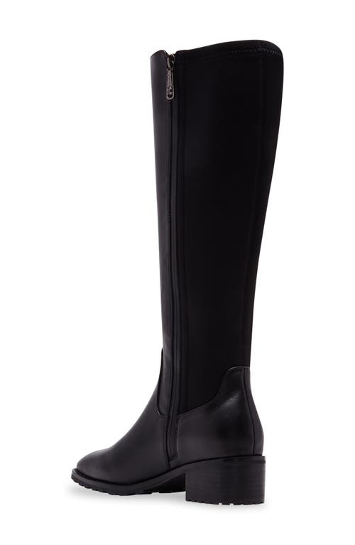 Shop Blondo Symone Waterproof Knee High Boot In Black Leather