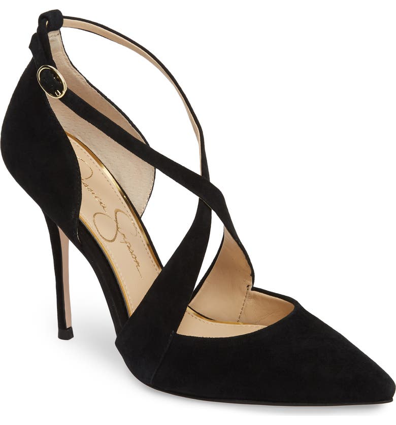 Jessica Simpson Wixen Cross Strap Pump (Women) | Nordstrom