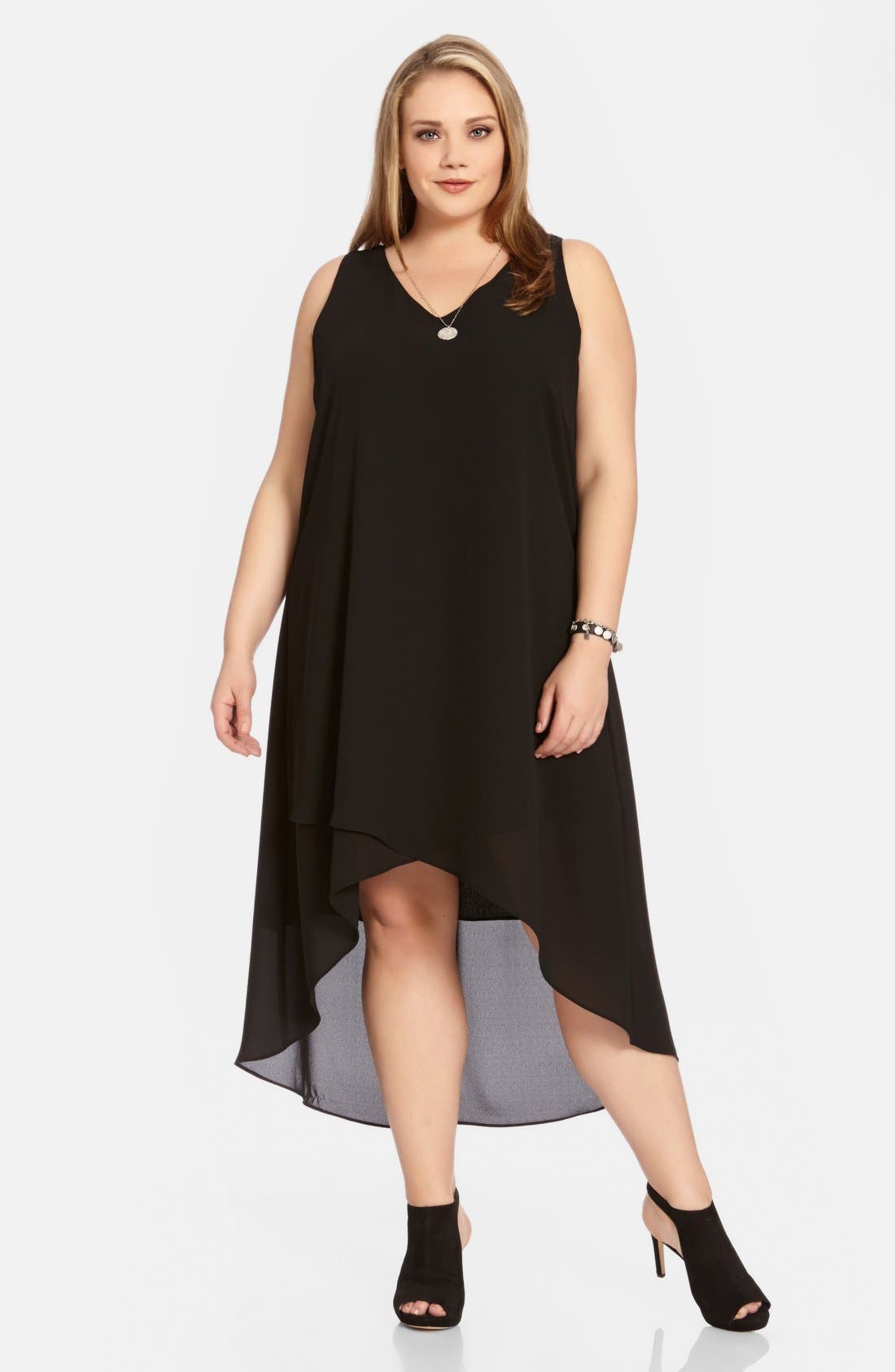 nordstrom v neck dress