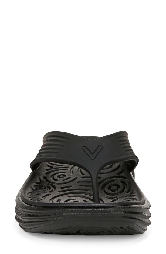 Shop Vionic Tide Rx Flip Flop In Black