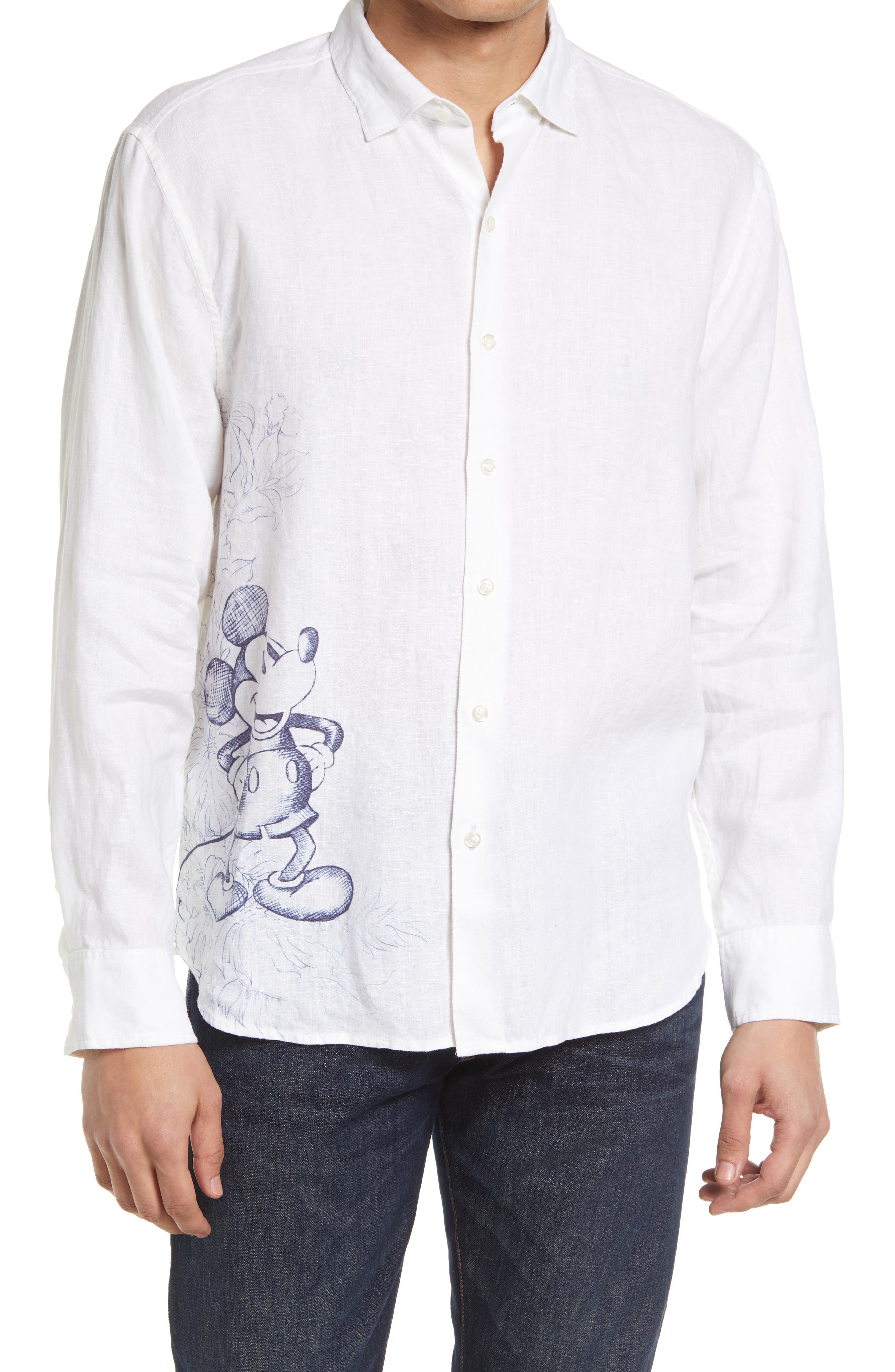 Tommy Bahama Mickey Mouse Sketched in 