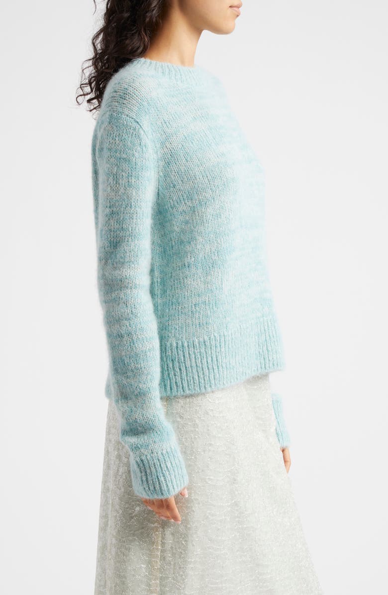 Marl Alpaca Blend Crewneck Sweater