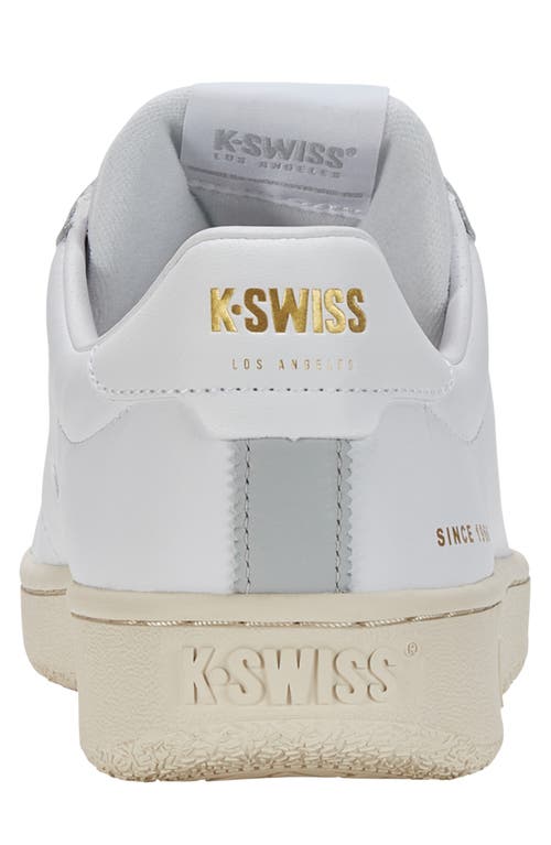 Shop K-swiss Slammklub Sneaker In White/white/vintage