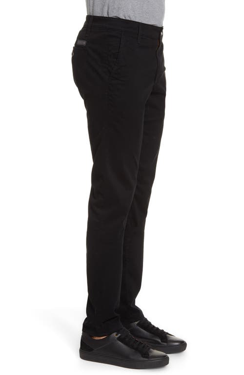 Ag Jamison Slim Straight Leg Pants In Super Black
