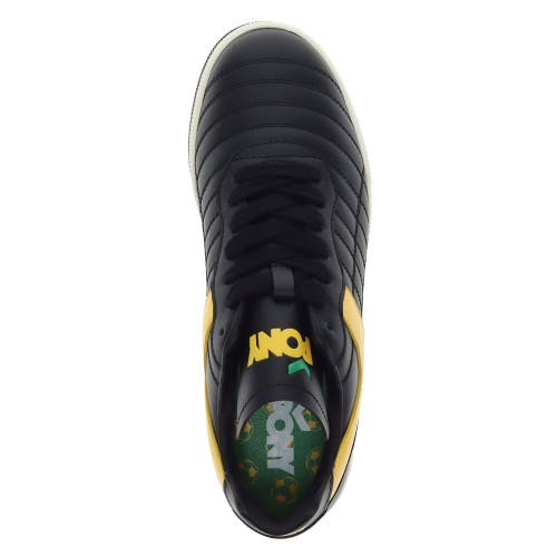 Pony Madrid 82 Sneakers In Black/yellow/green