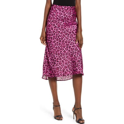 Leith Satin Midi Skirt