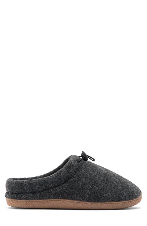 Abound Casey Faux Fur Lined Clog Slipper In Black Heather