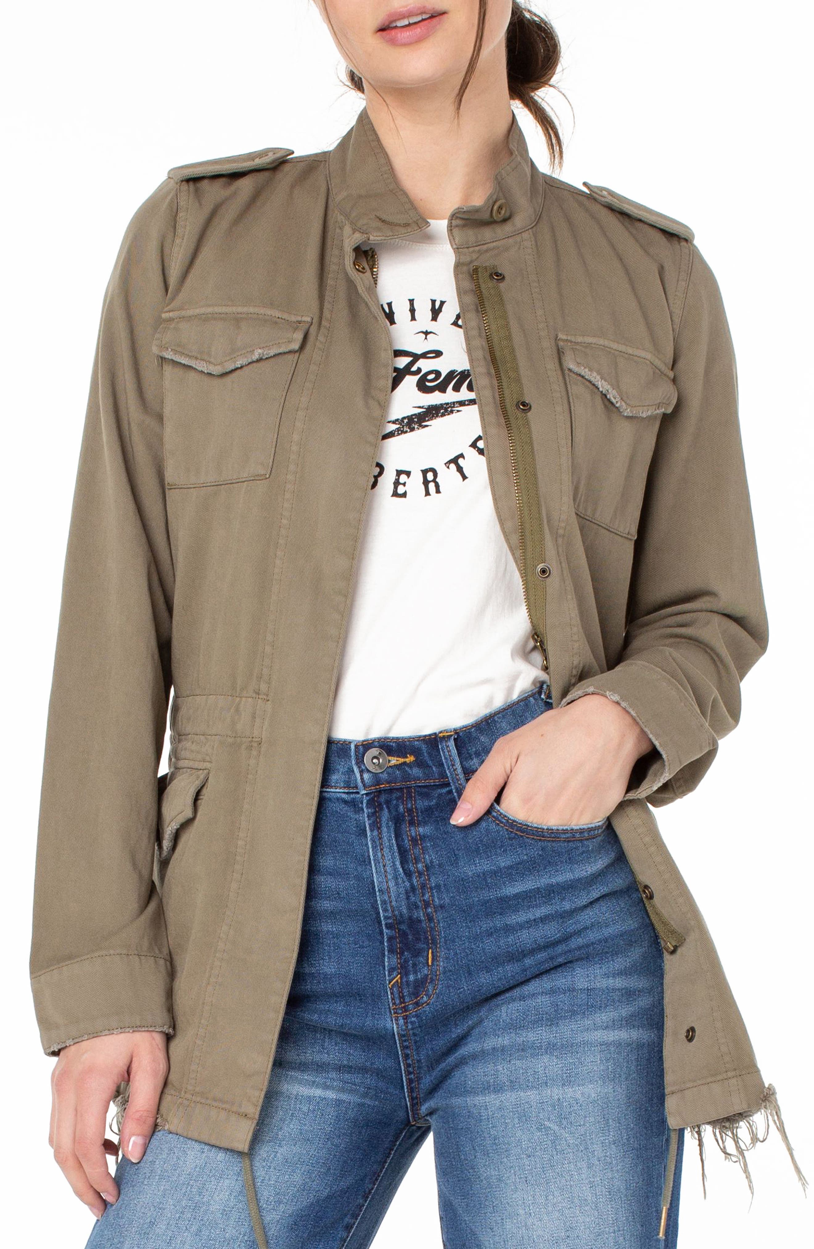 cotton cargo jacket