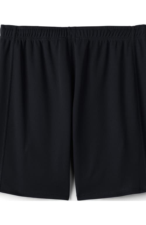 Lands' End School Uniform Mesh Gym Shorts In Black
