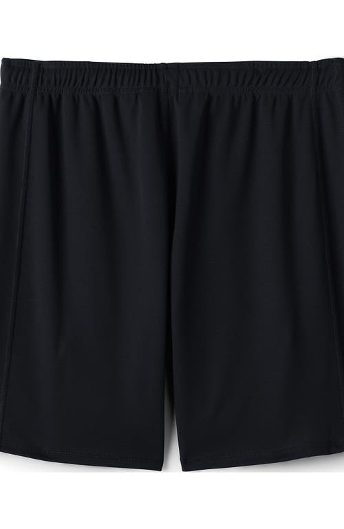 Shop Lands' End School Uniform  Mesh Gym Shorts In Black