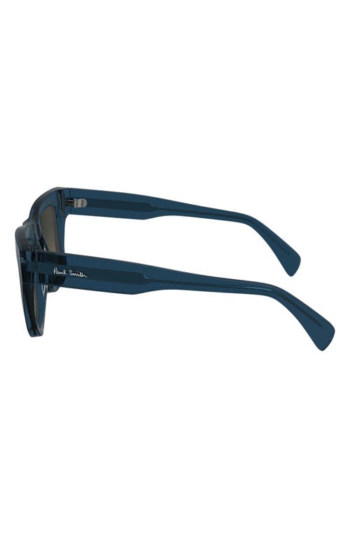 Paul Smith Kramer 51mm Rectangular Sunglasses In Blue