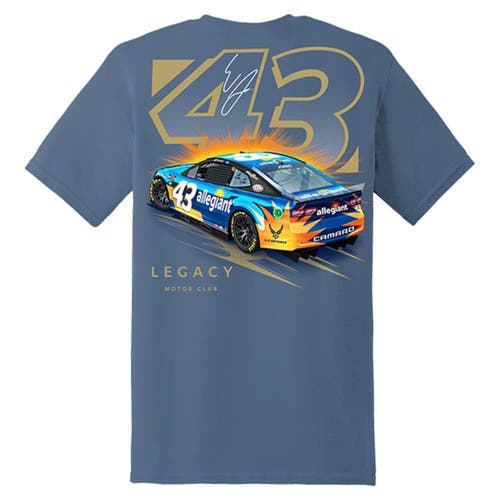 Men's LEGACY Motor Club Team Collection Blue Erik Jones •allegiant Car T-Shirt
