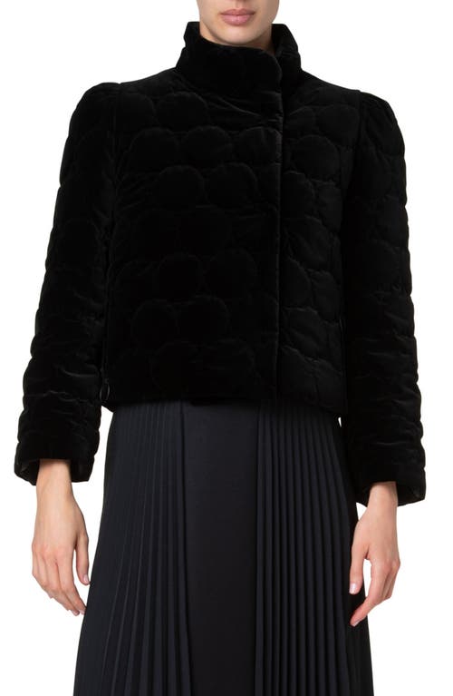 AKRIS PUNTO AKRIS PUNTO CROP PUFFER JACKET 